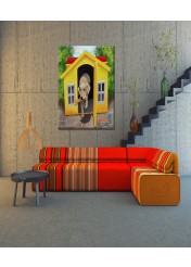 ABODE PAW BOUTIQUE CANVAS ART