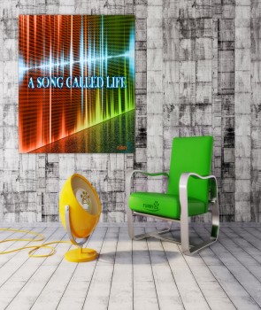 FURRY PAW A SONG CALLED LIFE BOUTIQUE CANVAS ART