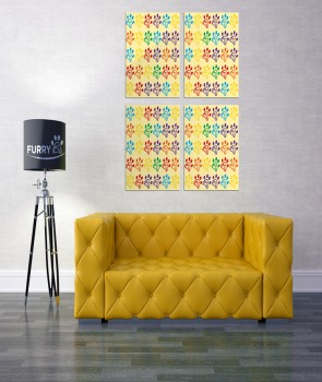 FURRY PAW RAINBOW PAW BLOOM & BLOSSOM SIGNATURE ART